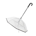 Cat or Dog Transparent Umbrella With Traction Chain Removable Umbrella