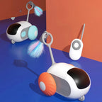 Electronic Cat Toys Are Here That Charge with  One Click of its USB and Add On Feathers and Any Strings And More