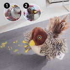 Chirping Bird That Flaps Its Wings Too!