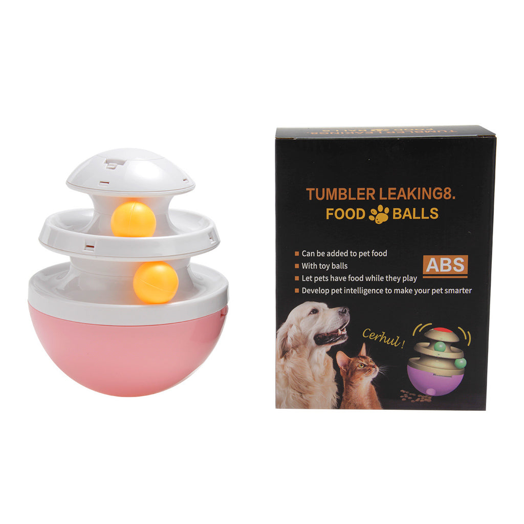 Interactive Cat or Dog Cup, Food Dispenser Cup, Leaky Ball