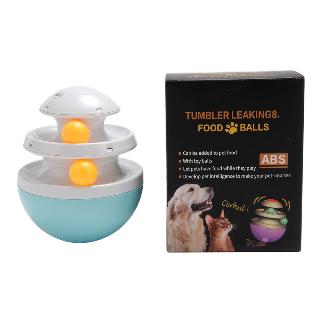 Interactive Cat or Dog Cup, Food Dispenser Cup, Leaky Ball