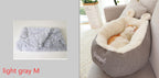 Cat Sleeping Donut Bed Warm and Cuddly Soft