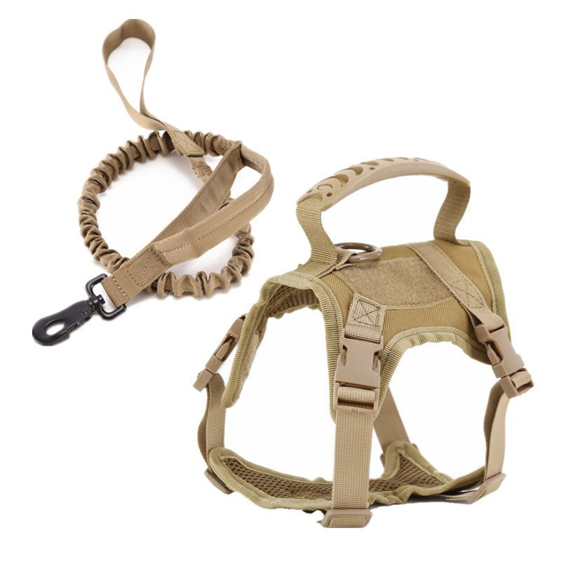 Cat Chest Strap Vest Hand Holding Rope