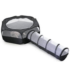 Cat or Dog Tent Both Removable or Foldable With Comfortable Touch Multifunctional For Indoor or Outdoor Napping or Babysitting Tool From Tunnel to Tent Only