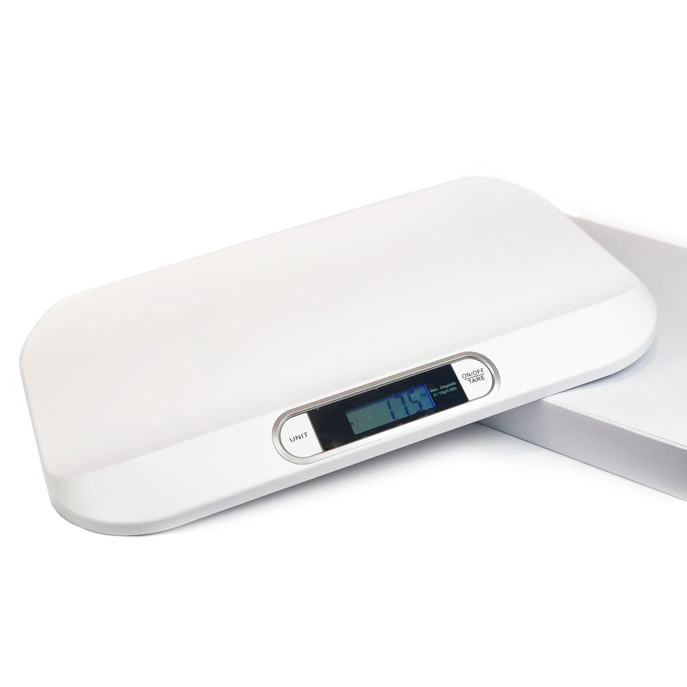 Electronic Weight Scale Digital Electronic Display Portable Dog Cat Scale, Weighs Pet Food, Up to 44 Pounds Capacity for Puppy, Small Animal, Kitten, Rabbit, Tortoise
