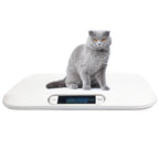 Electronic Weight Scale Digital Electronic Display Portable Dog Cat Scale, Weighs Pet Food, Up to 44 Pounds Capacity for Puppy, Small Animal, Kitten, Rabbit, Tortoise