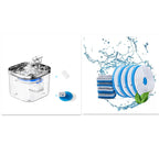 Stainless Steel Cat Water Feeder with Automatic Circulation plus Water Dispenser Intelligent Fountain Pets Accessories