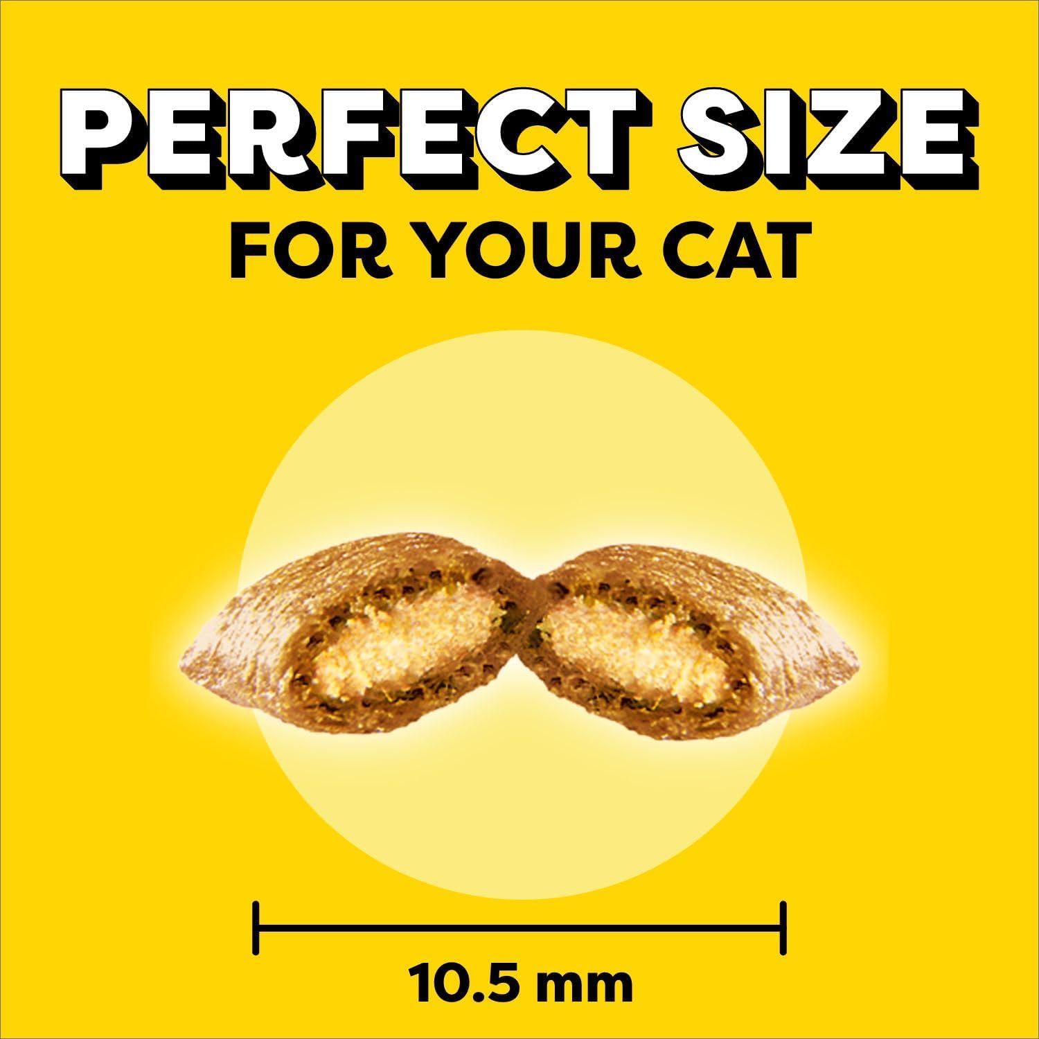 TEMPTATIONS Cat Treats, Tasty Chicken Flavour, 454g Tub