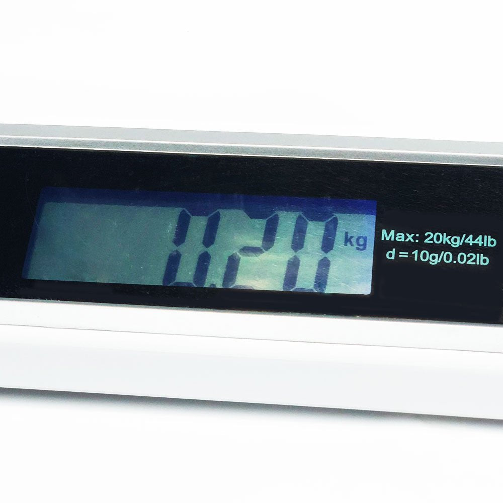 Electronic Weight Scale Digital Electronic Display Portable Dog Cat Scale, Weighs Pet Food, Up to 44 Pounds Capacity for Puppy, Small Animal, Kitten, Rabbit, Tortoise
