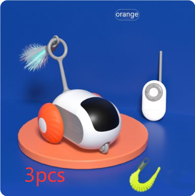 Electronic Cat Toys Are Here That Charge with  One Click of its USB and Add On Feathers and Any Strings And More