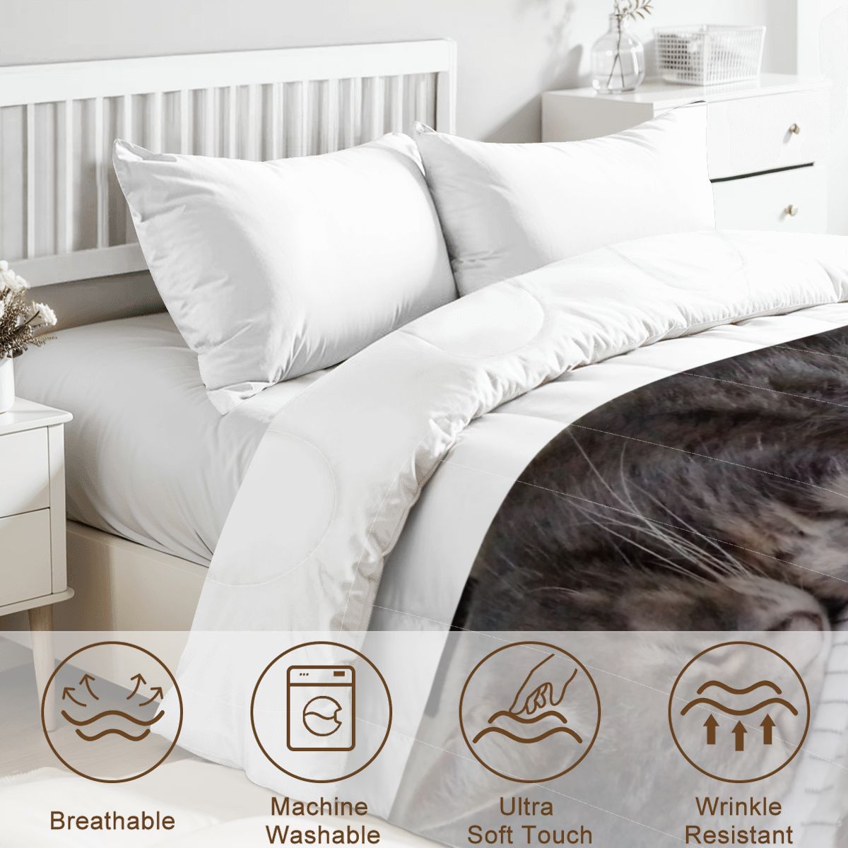 Your Bed Spread with Your Photo 100% Microfiber