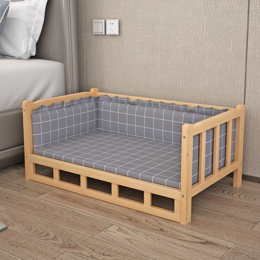Cat Bed Under Nightstand Integrated DIY Pet, Dog and Cat Bed Nest