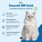 Pet Wellbeing - Smooth BM Gold for Cats - Natural Constipation Support for Felines - 2oz (59ml)