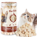 Freeze Dried Chicken for Cat & Dog Treats,Pet Training Dehydrated Snack for Dogs,Natural Single Ingredient High Protein Chicken Breast Snacks,Jerky Chews for Dog Train & Reward