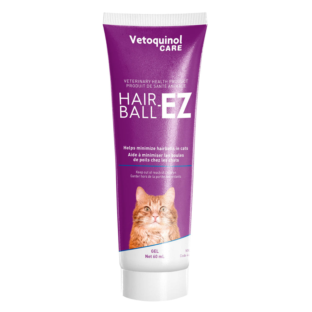 Vetoquinol Hairball-EZ – Veterinary Health Product – Helps Minimize Hairballs in Cats (Tuna)