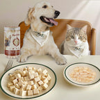 Freeze Dried Chicken for Cat & Dog Treats,Pet Training Dehydrated Snack for Dogs,Natural Single Ingredient High Protein Chicken Breast Snacks,Jerky Chews for Dog Train & Reward