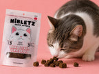 Nibletz Cat Treats, Soft Liver Treats for Cats with Omega 3 & Less Than 3 Calories per Treat 3 oz Bag, Made in Canada (Rabbit)