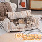 Pet Sofa Fully Removable And Washable Plus Use As a Doghouse or Cathouse