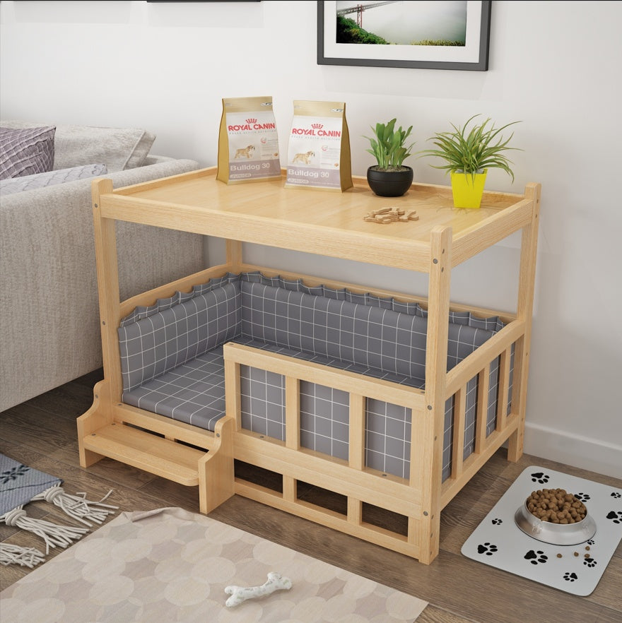 Cat Bed Under Nightstand Integrated DIY Pet, Dog and Cat Bed Nest