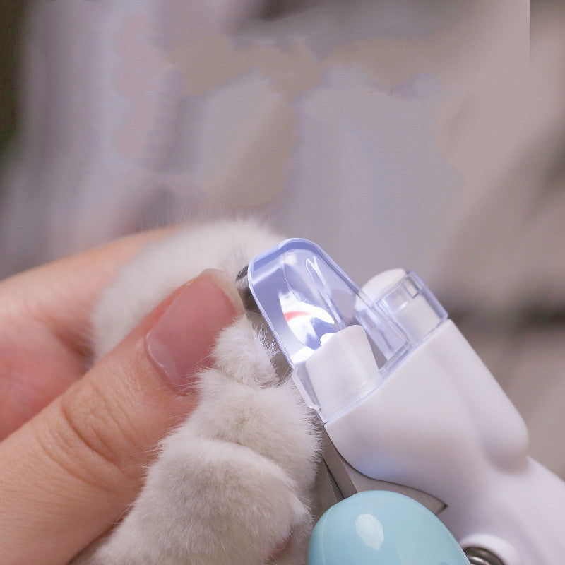 Cat or Dog Electronic Nail Clippers or Grinders with LED Electric Nail Grinder For Super Gentle and Easy Nail Trimming or Cutting