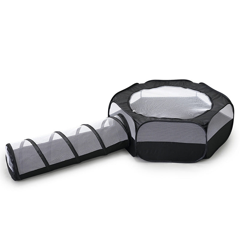 Cat or Dog Tent Both Removable or Foldable With Comfortable Touch Multifunctional For Indoor or Outdoor Napping or Babysitting Tool From Tunnel to Tent Only