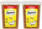 TEMPTATIONS Cat Treats, Tasty Chicken Flavour, 454g Tub