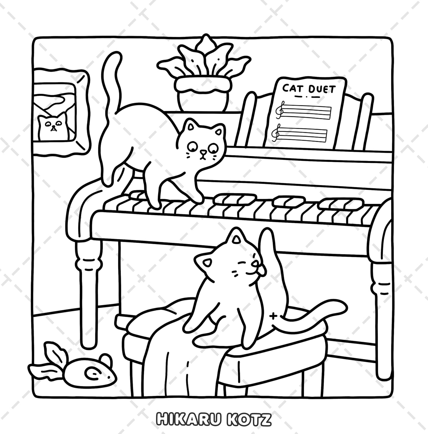 Naughty Cats: Cattitude Coloring Book for Adults and Teens