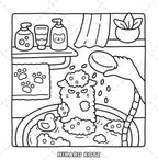 Naughty Cats: Cattitude Coloring Book for Adults and Teens