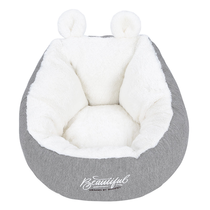 Cat Sleeping Donut Bed Warm and Cuddly Soft