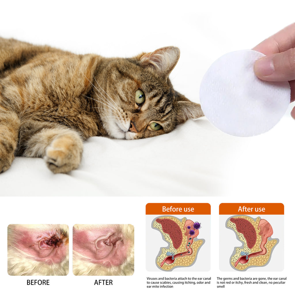 Cat Wipes Gentle Nourishing Cleaning Soft Wipes