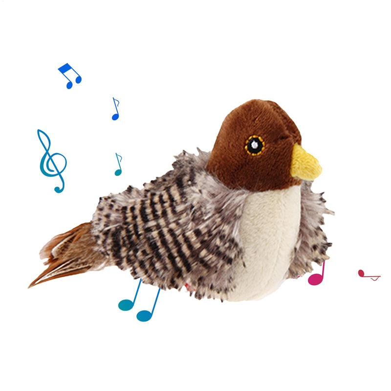 Chirping Bird That Flaps Its Wings Too!