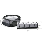 Cat or Dog Tent Both Removable or Foldable With Comfortable Touch Multifunctional For Indoor or Outdoor Napping or Babysitting Tool From Tunnel to Tent Only