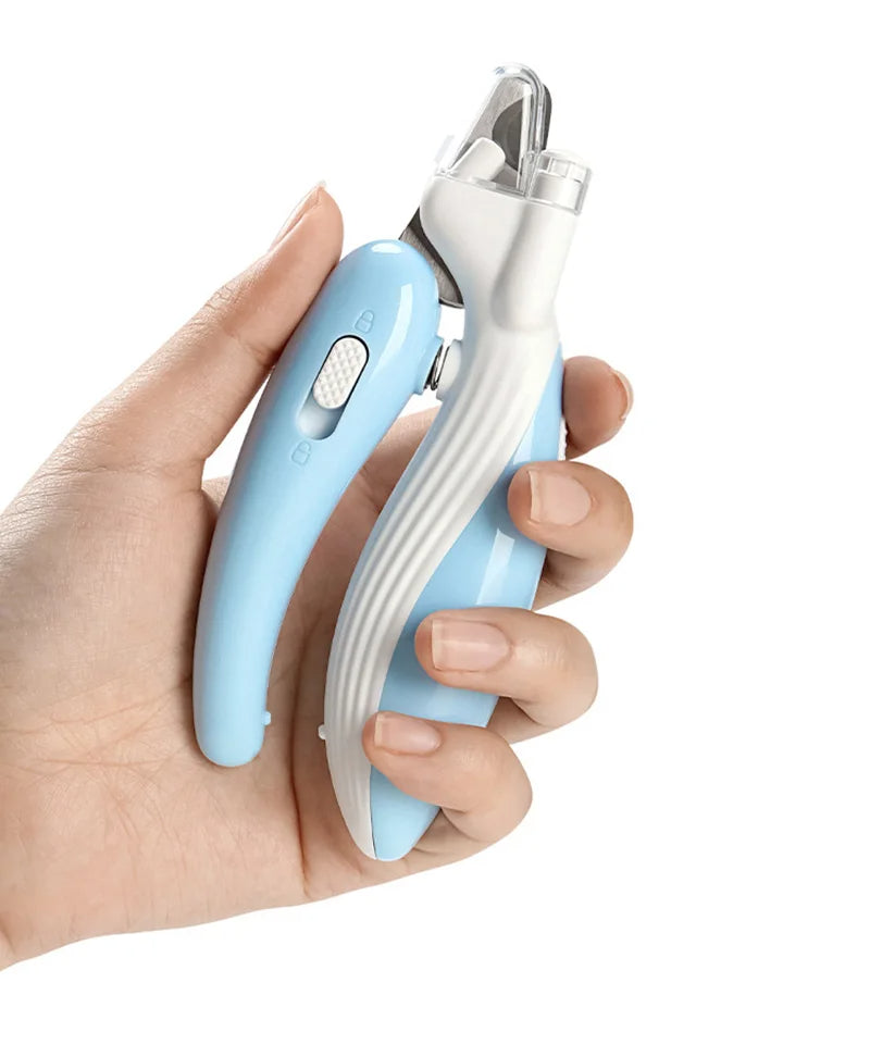 Cat or Dog Electronic Nail Clippers or Grinders with LED Electric Nail Grinder For Super Gentle and Easy Nail Trimming or Cutting