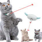 Automatic Cat Smart Laser Toy to Tease and Cat Collar Electric USB Charging Kitten Amusing Toys Interactive Training Pet Items