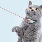 Automatic Cat Smart Laser Toy to Tease and Cat Collar Electric USB Charging Kitten Amusing Toys Interactive Training Pet Items
