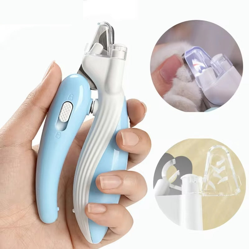 Cat or Dog Electronic Nail Clippers or Grinders with LED Electric Nail Grinder For Super Gentle and Easy Nail Trimming or Cutting