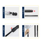 Cat or Dog Transparent Umbrella With Traction Chain Removable Umbrella
