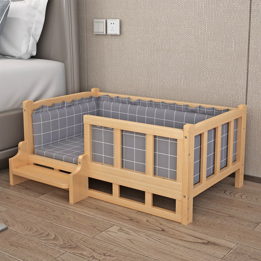 Cat Bed Under Nightstand Integrated DIY Pet, Dog and Cat Bed Nest