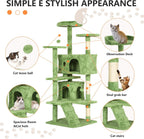 Multi Level Cat Tree Tower Furniture Activity Center with Scratching Posts