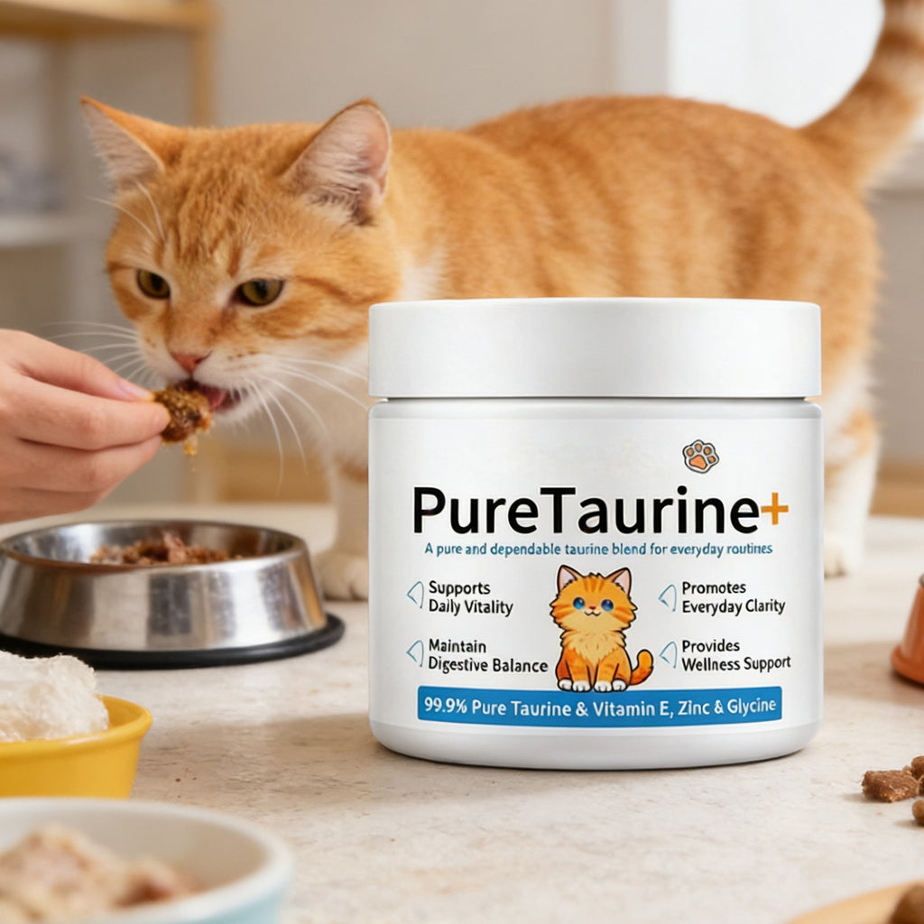 Taurine for Cats Taurine Powder Supplement 200g Nutrition Cat Digestive Support