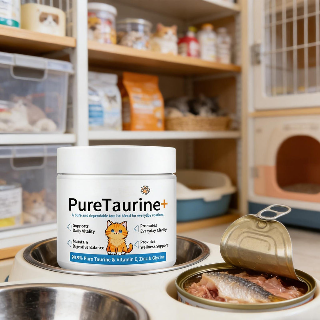 Taurine for Cats Taurine Powder Supplement 200g Nutrition Cat Digestive Support